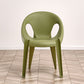 Modern Open Back Side Chair Plastic Arm Chair for Dining Room Bedroom