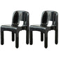Modern Open Back Side Chair Plastic Indoor Armless Chair for Dining Room Bedroom
