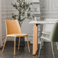 Modern Solid Back Side Chair Plastic Upholstered Armless Chair for Dining Room Clearhalo 'Dining Chairs' 'Dining Tables & Seating' 'dining_chair' 'furn' 'furn_dining_chair' 'Furniture' 'Kitchen & Dining Furniture' 6103970