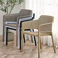 Designer Style Arm Chair Plastic Cross Back Side Chair for Restaurant