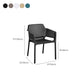 Designer Style Arm Chair Plastic Cross Back Side Chair for Restaurant