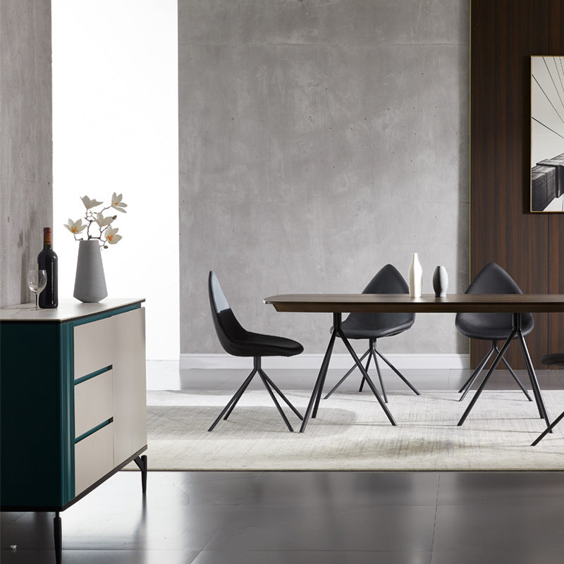 Contemporary Dining Room Chair Upholstered Side Dining Chairs Clearhalo 'Dining Chairs' 'Dining Tables & Seating' 'dining_chair' 'furn' 'furn_dining_chair' 'Furniture' 'Kitchen & Dining Furniture' 6104169