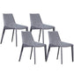 Contemporary Upholstered Dining Chairs Faux Leather Dining Room Chair
