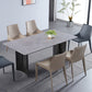 Contemporary Upholstered Dining Chairs Faux Leather Dining Room Chair