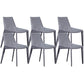 Contemporary Upholstered Dining Chairs Faux Leather Dining Room Chair