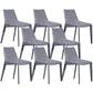 Contemporary Upholstered Dining Chairs Faux Leather Dining Room Chair