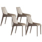 Contemporary Upholstered Dining Chairs Faux Leather Dining Room Chair