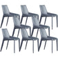 Contemporary Upholstered Dining Chairs Faux Leather Dining Room Chair