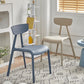 Nordic Open Back Side Chair Plastic Indoor Armless Chair for Dining Room Clearhalo 'Dining Chairs' 'Dining Tables & Seating' 'dining_chair' 'furn' 'furn_dining_chair' 'Furniture' 'Kitchen & Dining Furniture' 6104231