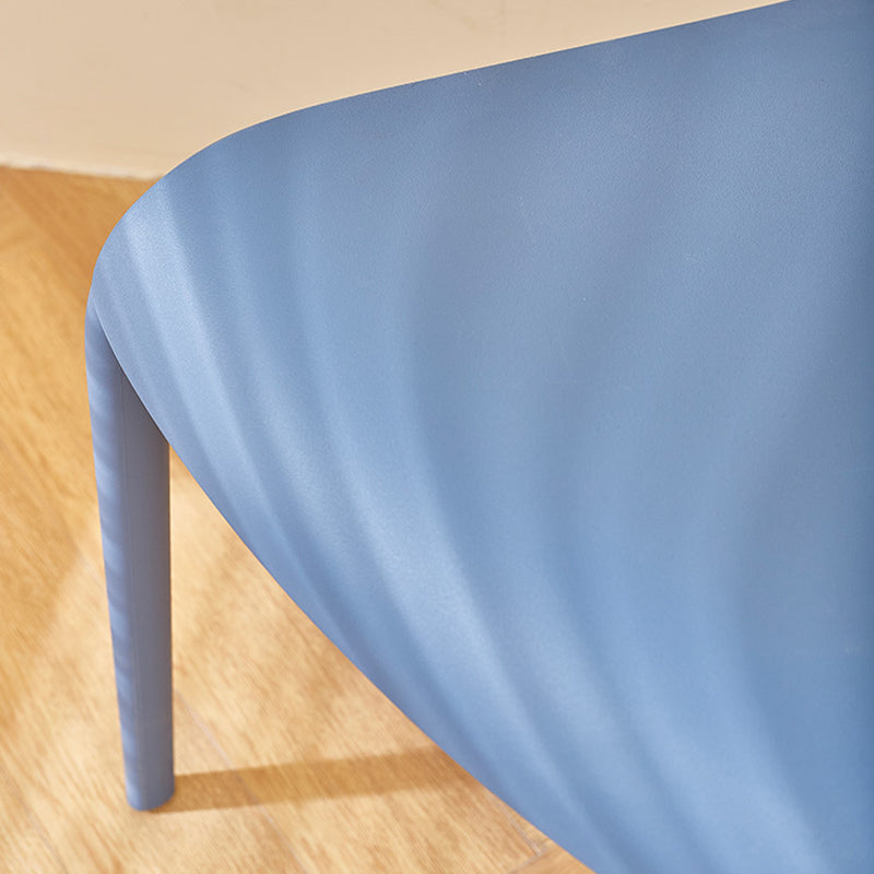 Nordic Open Back Side Chair Plastic Indoor Armless Chair for Dining Room Clearhalo 'Dining Chairs' 'Dining Tables & Seating' 'dining_chair' 'furn' 'furn_dining_chair' 'Furniture' 'Kitchen & Dining Furniture' 6104240