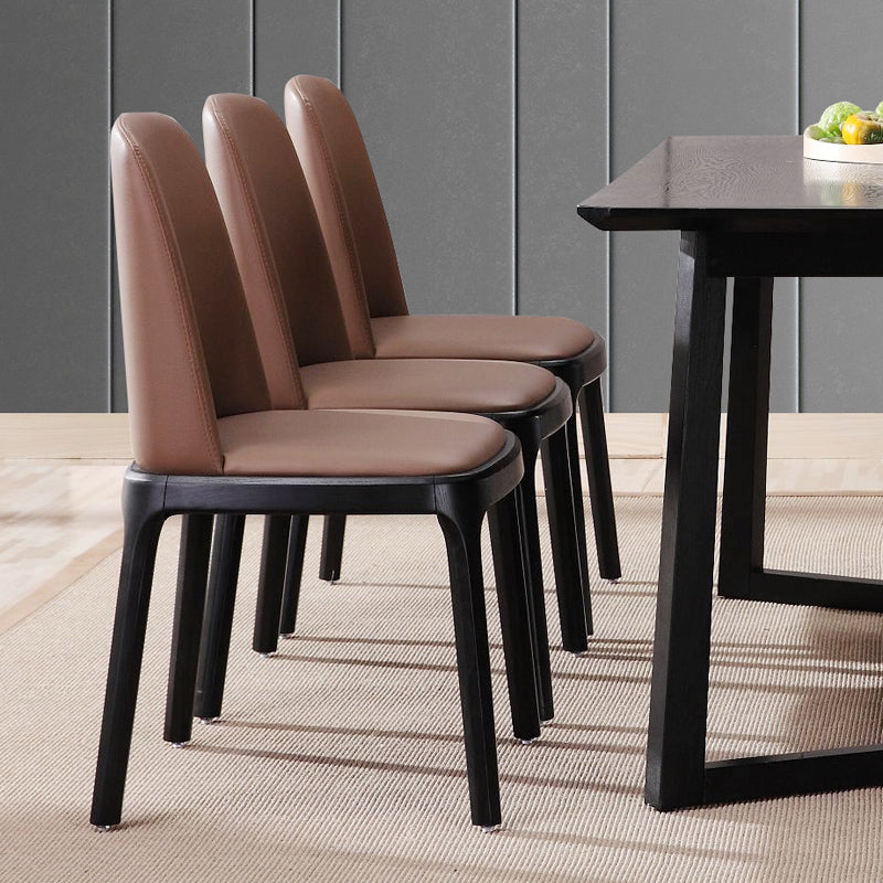 Industrial Dining Side Chair Upholstered Dining Accent Chair Clearhalo 'Dining Chairs' 'Dining Tables & Seating' 'dining_chair' 'furn' 'furn_dining_chair' 'Furniture' 'Kitchen & Dining Furniture' 6104288