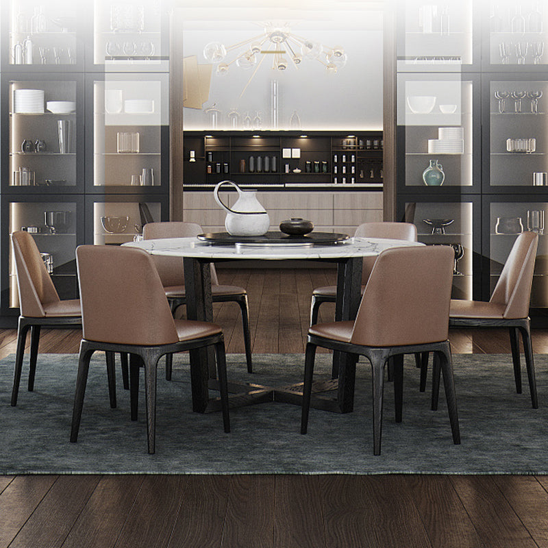 Industrial Dining Side Chair Upholstered Dining Accent Chair Clearhalo 'Dining Chairs' 'Dining Tables & Seating' 'dining_chair' 'furn' 'furn_dining_chair' 'Furniture' 'Kitchen & Dining Furniture' 6104291