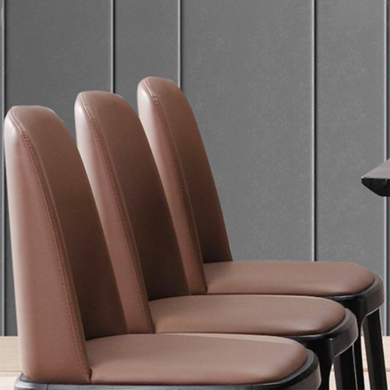 Industrial Dining Side Chair Upholstered Dining Accent Chair Clearhalo 'Dining Chairs' 'Dining Tables & Seating' 'dining_chair' 'furn' 'furn_dining_chair' 'Furniture' 'Kitchen & Dining Furniture' 6104292