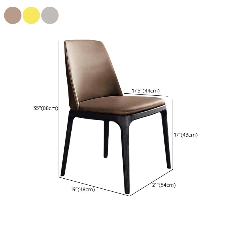 Industrial Dining Side Chair Upholstered Dining Accent Chair Clearhalo 'Dining Chairs' 'Dining Tables & Seating' 'dining_chair' 'furn' 'furn_dining_chair' 'Furniture' 'Kitchen & Dining Furniture' 6104306