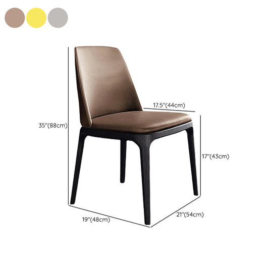 Industrial Dining Side Chair Upholstered Dining Accent Chair Clearhalo 'Dining Chairs' 'Dining Tables & Seating' 'dining_chair' 'furn' 'furn_dining_chair' 'Furniture' 'Kitchen & Dining Furniture' 6104306