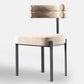 Upholstered Dining Room Chair Modern Open Back Dining Side Chair