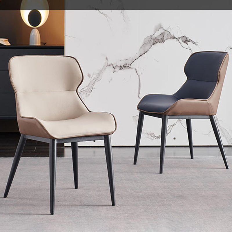 Industrial Dining Accent Chair Upholstered Side Chair for Home Clearhalo 'Dining Chairs' 'Dining Tables & Seating' 'dining_chair' 'furn' 'furn_dining_chair' 'Furniture' 'Kitchen & Dining Furniture' 6104456