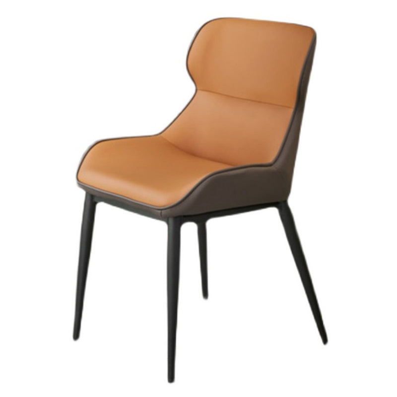 Industrial Dining Accent Chair Upholstered Side Chair for Home Clearhalo 'Dining Chairs' 'Dining Tables & Seating' 'dining_chair' 'furn' 'furn_dining_chair' 'Furniture' 'Kitchen & Dining Furniture' 6104459