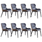 Industrial Dining Accent Chair Upholstered Side Chair for Home Gray-Blue 8 Piece Set Clearhalo 'Dining Chairs' 'Dining Tables & Seating' 'dining_chair' 'furn' 'furn_dining_chair' 'Furniture' 'Kitchen & Dining Furniture' 6104460