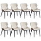 Industrial Dining Accent Chair Upholstered Side Chair for Home Gray-White 8 Piece Set Clearhalo 'Dining Chairs' 'Dining Tables & Seating' 'dining_chair' 'furn' 'furn_dining_chair' 'Furniture' 'Kitchen & Dining Furniture' 6104469