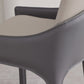 Sillas de comedor de brazo de cuero sintético