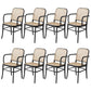 Traditional Dining Chair Solid Wood Cane Back Dining Room Chair