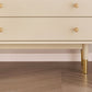 Glam Sideboard Table with Drawers Engineered Wood Buffet Table