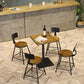 Industrial 1/3/4/5 Pieces Bar Table Set Round Pine Wood Counter Table with Stools for Cafe Clearhalo 'Bar Furniture' 'furn' 'furn_home_bar_bar_sets' 'Furniture' 'Home Bars & Bar Sets' 'home_bar_bar_sets' 'Kitchen & Dining Furniture' 6105183