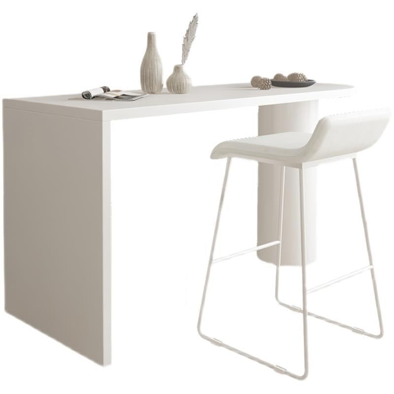 Ensemble de Table de Bar moderne 1/2 pièces, Table de comptoir en bois de pin avec tabourets hauts pour salle à manger