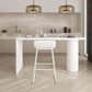 Ensemble de Table de Bar moderne 1/2 pièces, Table de comptoir en bois de pin avec tabourets hauts pour salle à manger