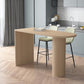 Modern Bar Table Set 1/3 Pieces Pine Wood Counter Table with High Stools for Balcony Clearhalo 'Bar Furniture' 'furn' 'furn_home_bar_bar_sets' 'Furniture' 'Home Bars & Bar Sets' 'home_bar_bar_sets' 'Kitchen & Dining Furniture' 6105309