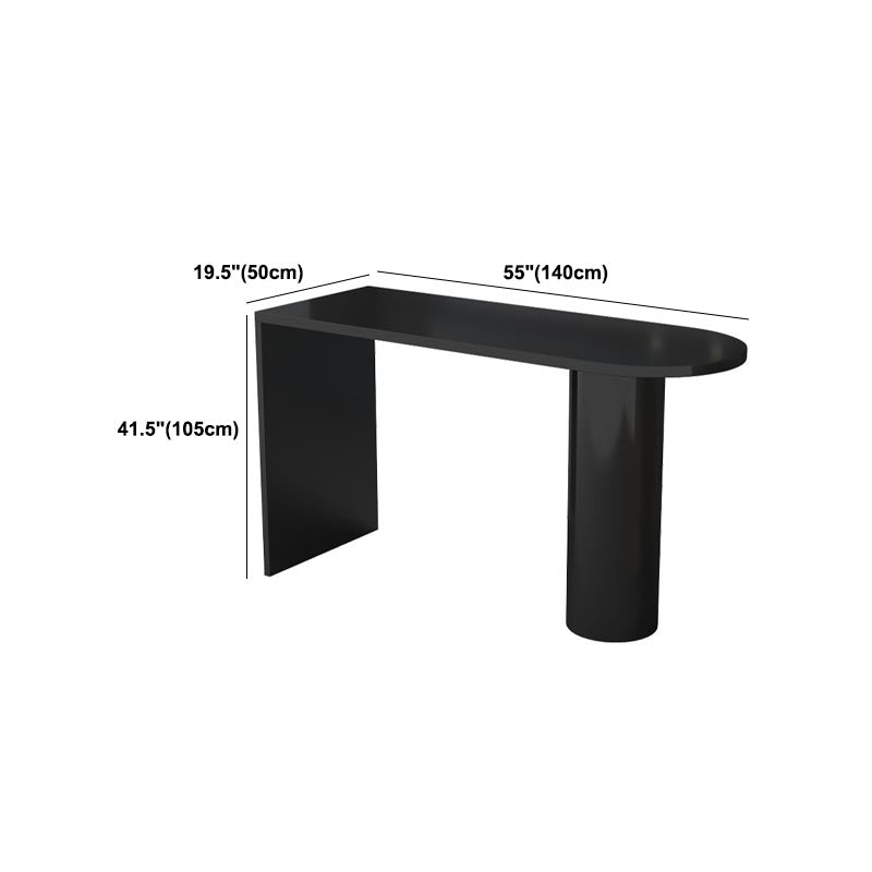 Modern Bar Table Set 1/3 Pieces Pine Wood Counter Table with High Stools for Balcony Clearhalo 'Bar Furniture' 'furn' 'furn_home_bar_bar_sets' 'Furniture' 'Home Bars & Bar Sets' 'home_bar_bar_sets' 'Kitchen & Dining Furniture' 6105315