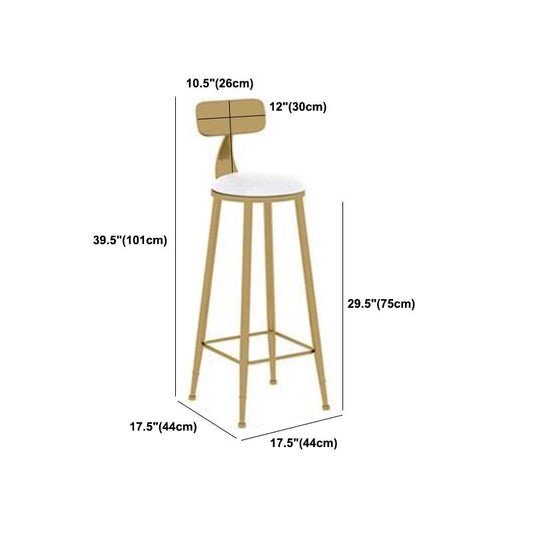Set da tavolo da bar glam 1/3/5 pezzi di pietra rotonda con sgabelli alti per sala da pranzo