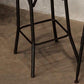 Industrial Round Bar Table Set 1/2 Pieces Solid Wood Bar Table Set for Indoor