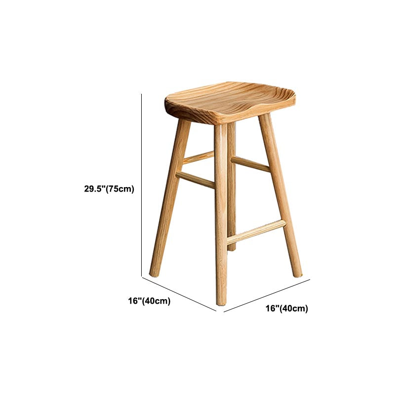 Moderne rechthoekige pub-eetset 1/2/3-delige massief houten aanrechttafel