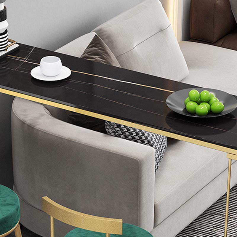 Modern 1/3 Pieces Bar Table Set Stone Counter Table with High Stools for Milk Tea Shop Clearhalo 'Bar Furniture' 'furn' 'furn_home_bar_bar_sets' 'Furniture' 'Home Bars & Bar Sets' 'home_bar_bar_sets' 'Kitchen & Dining Furniture' 6105461