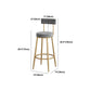 Modern 1/3 Pieces Bar Table Set Stone Counter Table with High Stools for Milk Tea Shop Clearhalo 'Bar Furniture' 'furn' 'furn_home_bar_bar_sets' 'Furniture' 'Home Bars & Bar Sets' 'home_bar_bar_sets' 'Kitchen & Dining Furniture' 6105494