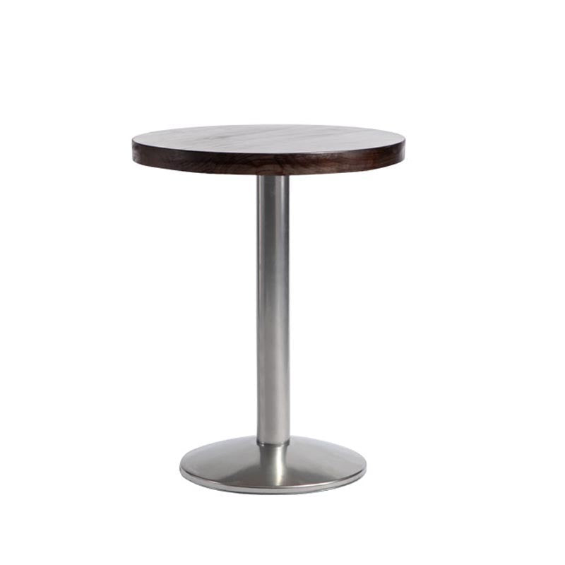 Set tavolo da bar in legno massello stile industriale da 1/2/3 pezzi