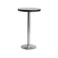 Set tavolo da bar in legno massello stile industriale da 1/2/3 pezzi