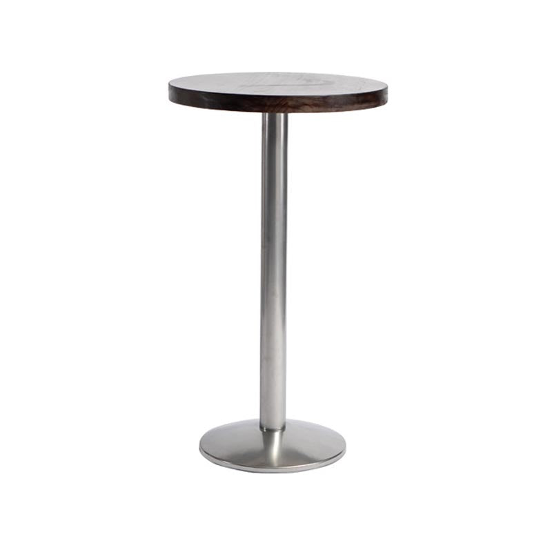 Set tavolo da bar in legno massello stile industriale da 1/2/3 pezzi