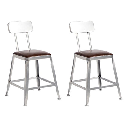 Set tavolo da bar in legno massello stile industriale da 1/2/3 pezzi