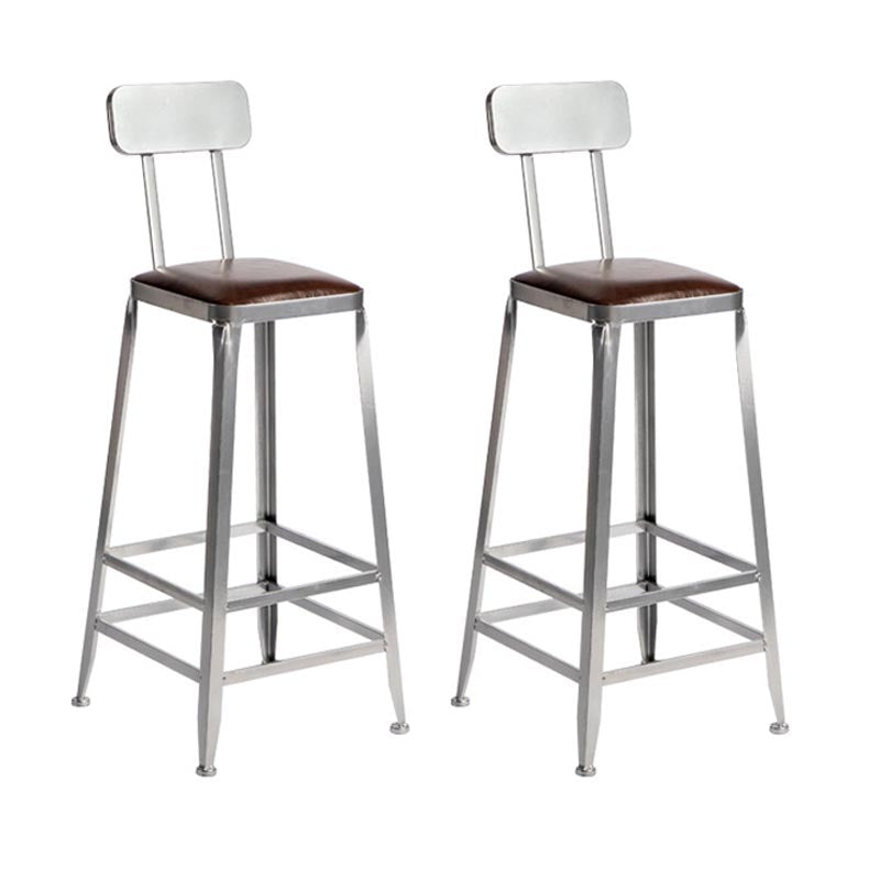Set tavolo da bar in legno massello stile industriale da 1/2/3 pezzi