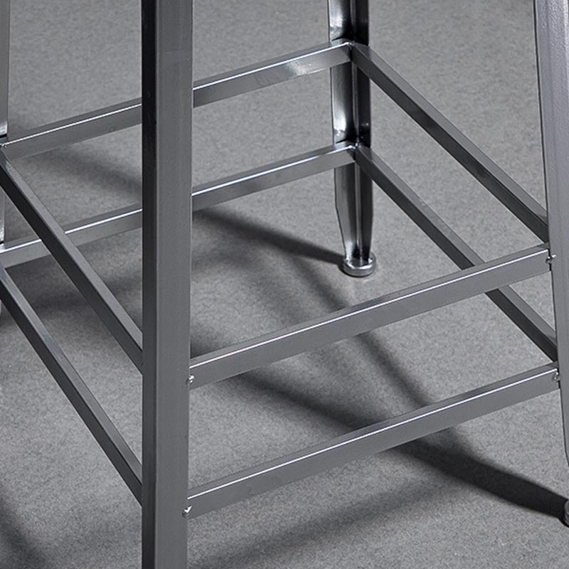 Set tavolo da bar in legno massello stile industriale da 1/2/3 pezzi