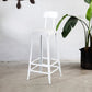 Industrial 1/5 Pieces Bar Table Set Rectangle Wood Counter Table with High Stools for Cafe White 30"H Stool (Single) Clearhalo 'Bar Furniture' 'furn' 'furn_home_bar_bar_sets' 'Furniture' 'Home Bars & Bar Sets' 'home_bar_bar_sets' 'Kitchen & Dining Furniture' 6105526
