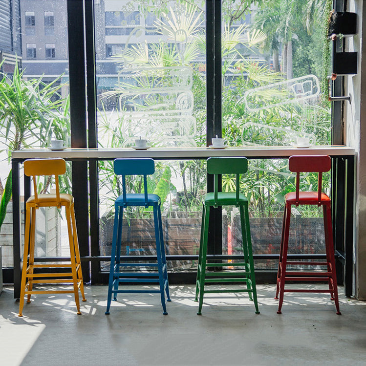 Industrial 1/5 Pieces Bar Table Set Rectangle Wood Counter Table with High Stools for Cafe Clearhalo 'Bar Furniture' 'furn' 'furn_home_bar_bar_sets' 'Furniture' 'Home Bars & Bar Sets' 'home_bar_bar_sets' 'Kitchen & Dining Furniture' 6105539