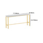 Glam Style Rectangle Bar Table 1/2/7 Pieces Faux Marble Counter Table Clearhalo 'Bar Furniture' 'furn' 'furn_home_bar_bar_sets' 'Furniture' 'Home Bars & Bar Sets' 'home_bar_bar_sets' 'Kitchen & Dining Furniture' 6105563