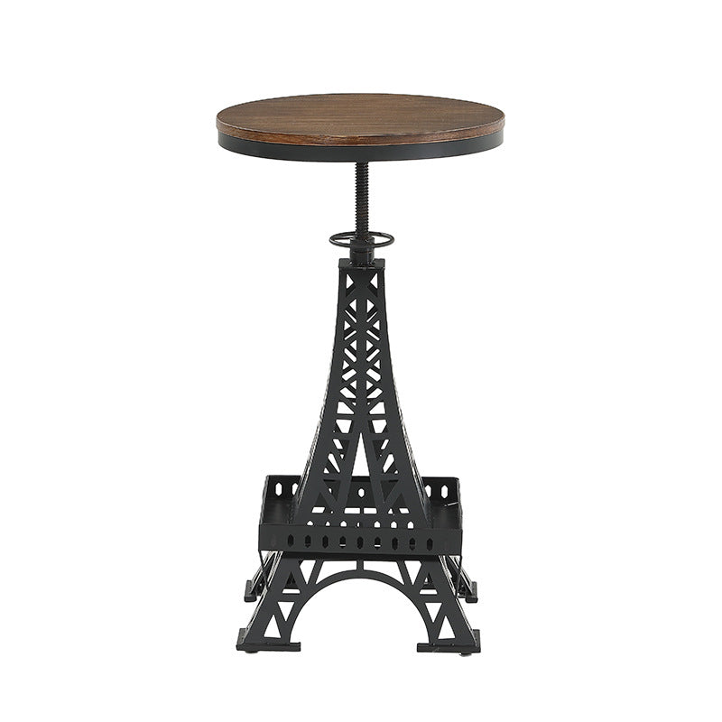 Ensemble de Table de Bar de Style industriel, 1/3 pièces, ensemble de Table de Bar en bois massif