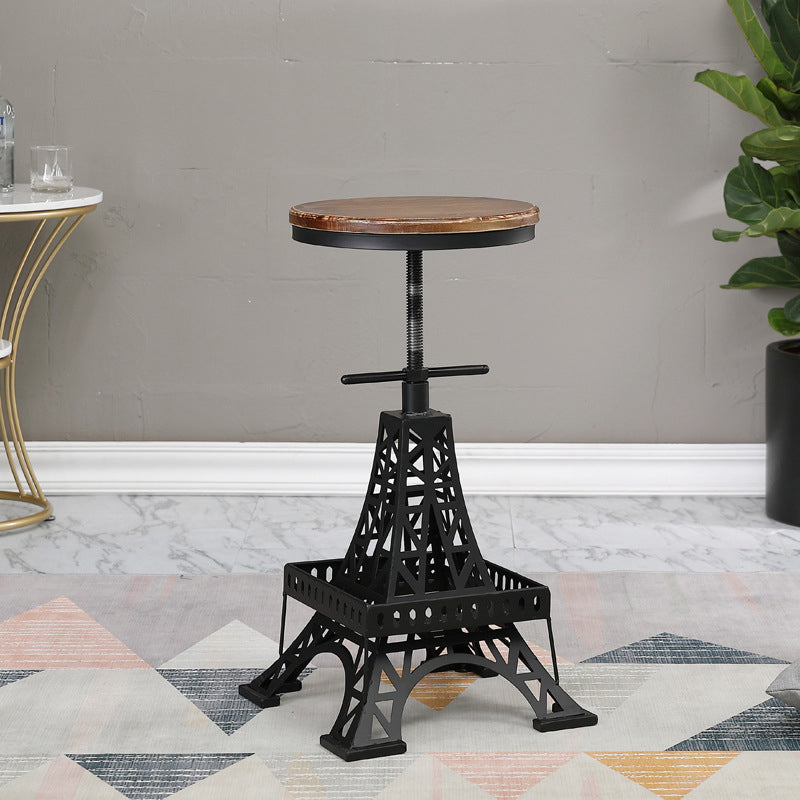 Ensemble de Table de Bar de Style industriel, 1/3 pièces, ensemble de Table de Bar en bois massif