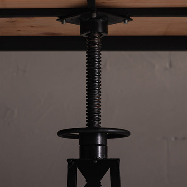 Ensemble de Table de Bar de Style industriel, 1/3 pièces, ensemble de Table de Bar en bois massif