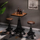Ensemble de Table de Bar de Style industriel, 1/3 pièces, ensemble de Table de Bar en bois massif